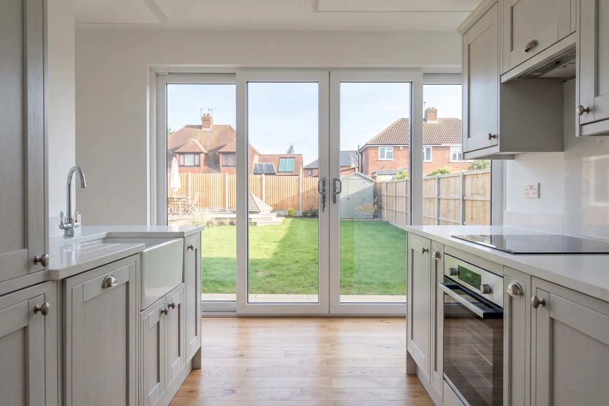Illustrative image of a fitted kitchen